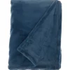 Navy Faux Sheared Mink Throw-Kirkland's Home Best Sale