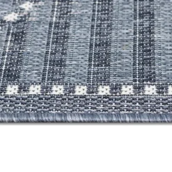 Navy Geo Lattice Outdoor Area Rug, 6X9-Kirkland's Home Hot