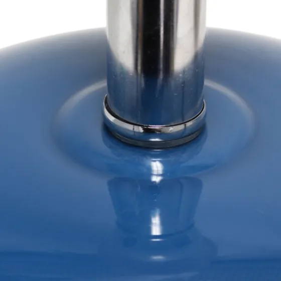 Navy Glass Short Oval Table Lamp-Kirkland's Home Clearance
