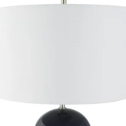 Navy Glazed Ceramic Table Lamp-Kirkland's Home Discount
