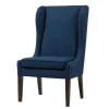 Navy High Wingback Nailhead Trim Dining Chair-Kirkland's Home Best Sale