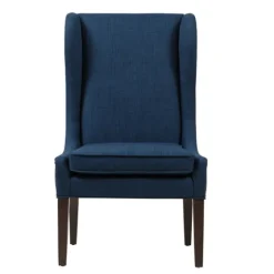 Navy High Wingback Nailhead Trim Dining Chair-Kirkland's Home Best Sale