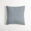 Navy Houndstooth Throw Pillow-Kirkland's Home Sale