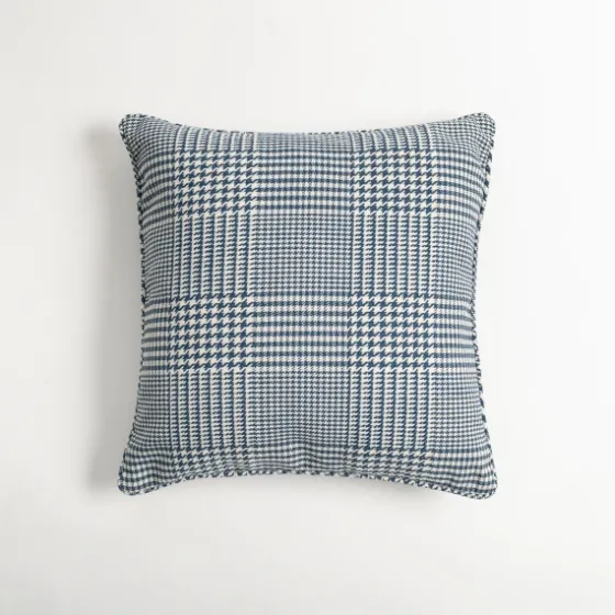 Navy Houndstooth Throw Pillow-Kirkland's Home Sale