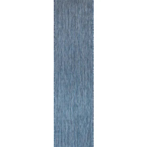 Navy Intertwine Indoor/Outdoor Runner-Kirkland's Home Discount