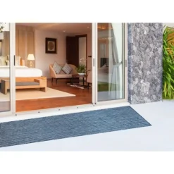 Navy Intertwine Indoor/Outdoor Runner-Kirkland's Home Discount