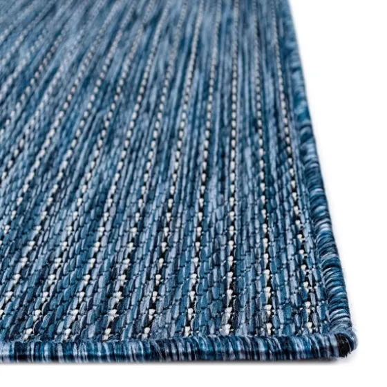 Navy Intertwine Indoor/Outdoor Area Rug, 4X7-Kirkland's Home Shop