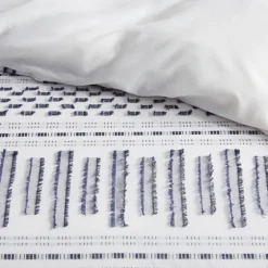 Navy Jacquard California King 3-Pc. Comforter Set-Kirkland's Home Clearance