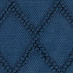 Navy Knotted Lattice Throw Pillows, Set Of 2-Kirkland's Home Cheap