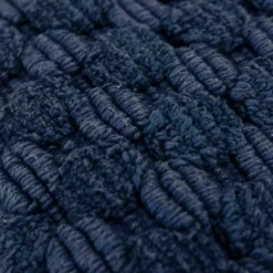 Navy Looped Cotton Throw Pillow-Kirkland's Home Online
