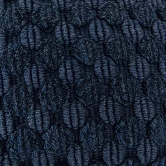 Navy Looped Cotton Throw Pillow-Kirkland's Home Online