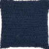 Navy Looped Yarn Wool Pillow-Kirkland's Home Fashion