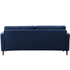 Navy Lumbar Eucalyptus Sofa-Kirkland's Home Outlet