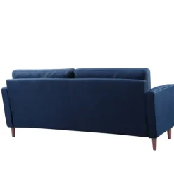 Navy Lumbar Eucalyptus Sofa-Kirkland's Home Outlet
