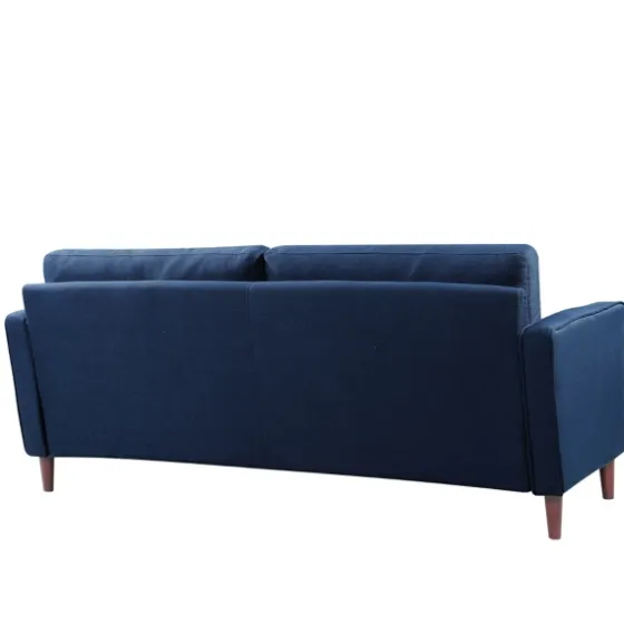 Navy Lumbar Eucalyptus Sofa-Kirkland's Home Outlet