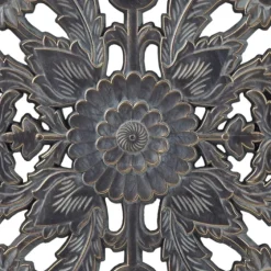 Navy Madison Park Floral Wall Plaques, Set Of 2-Kirkland's Home Discount