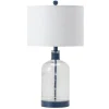 Navy Metal And Glass Jar Table Lamp-Kirkland's Home Cheap