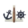 Navy Metal Coastal Bookends, Set Of 2-Kirkland's Home Best Sale