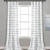 Navy Ombre Stripe Curtain Panel Set, 84 In.-Kirkland's Home Shop