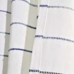 Navy Ombre Stripe Curtain Panel Set, 84 In.-Kirkland's Home Shop