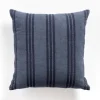 Navy Providence Stripe Pillow-Kirkland's Home Cheap