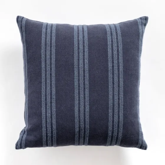 Navy Providence Stripe Pillow-Kirkland's Home Cheap