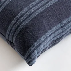 Navy Providence Stripe Pillow-Kirkland's Home Cheap