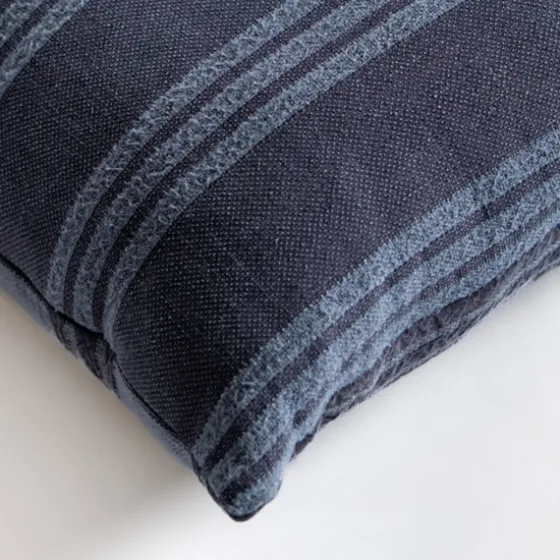 Navy Providence Stripe Pillow-Kirkland's Home Cheap