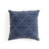 Navy Quilted Crosshatch Pillow-Kirkland's Home Fashion