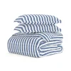 Navy Rugged Stripe 2-Pc. Twin Duvet Cover Set-Kirkland's Home Sale