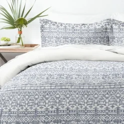 Navy Rustic 3-Pc. King Duvet Cover Set-Kirkland's Home Store