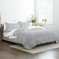 Navy Rustic 3-Pc. King Duvet Cover Set-Kirkland's Home Store