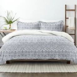 Navy Rustic 3-Pc. Queen Duvet Cover Set-Kirkland's Home Online