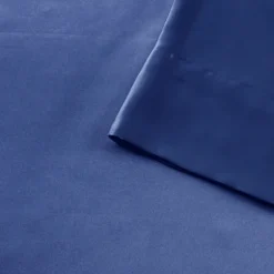 Navy Satin 6-Pc. King Sheet Set-Kirkland's Home New