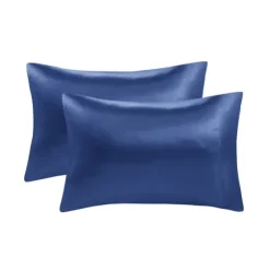 Navy Satin 6-Pc. Queen Sheet Set-Kirkland's Home Sale