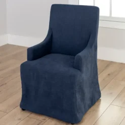 Navy Slipcover Captain Dining Chair-Kirkland's Home Discount