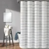 Navy Stripe Ombre Shower Curtain-Kirkland's Home Cheap