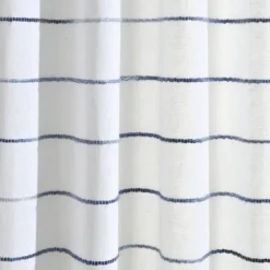 Navy Stripe Ombre Shower Curtain-Kirkland's Home Cheap