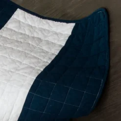 Navy Stripe 3-Pc. Full/Queen Quilt Set-Kirkland's Home Shop