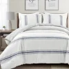 Navy Stripe 3-Pc. King Comforter Set-Kirkland's Home Shop