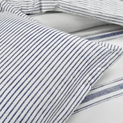 Navy Stripe 3-Pc. King Comforter Set-Kirkland's Home Shop