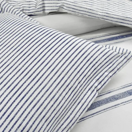 Navy Stripe 3-Pc. King Comforter Set-Kirkland's Home Shop