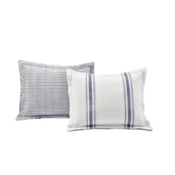 Navy Stripe 3-Pc. King Comforter Set-Kirkland's Home Shop