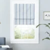 Navy Stripe Ricci Blackout Curtain Shade, 23 In.-Kirkland's Home Fashion