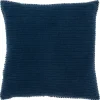 Navy Subtle Striped Oversized Pillow-Kirkland's Home Outlet