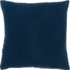 Navy Subtle Striped Oversized Pillow-Kirkland's Home Outlet