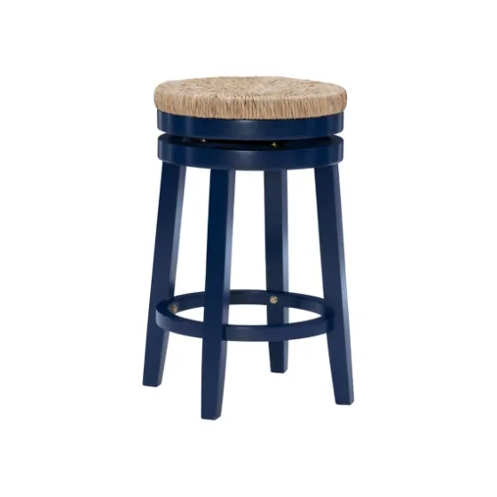 Navy Swivel Frame Counter Stool-Kirkland's Home Clearance