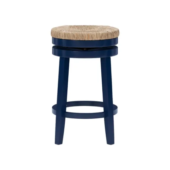Navy Swivel Frame Counter Stool-Kirkland's Home Clearance