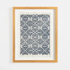 Navy Tapestry Framed Wall Plaque-Kirkland's Home New