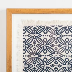 Navy Tapestry Framed Wall Plaque-Kirkland's Home New
